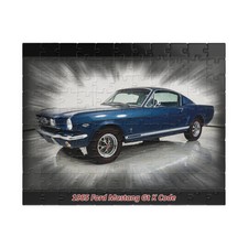 1965 Ford Mustang Gt K Code Jigsaw Puzzle