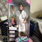 Mattel Dr. Ken & Tommy Fashion Doll Set Barbie Vintage 1997 Original Box
