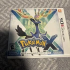 Pokemon x Version Complete In Box Nintendo 3DS 2013 Manual Inserts