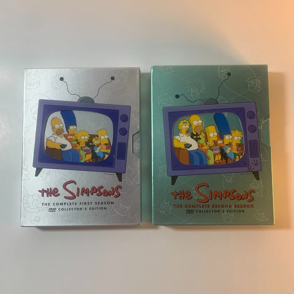 The Simpsons DVDs Seasons 1-17 + 20 - All booklets included -Very Good Condition Foto 2 de 4