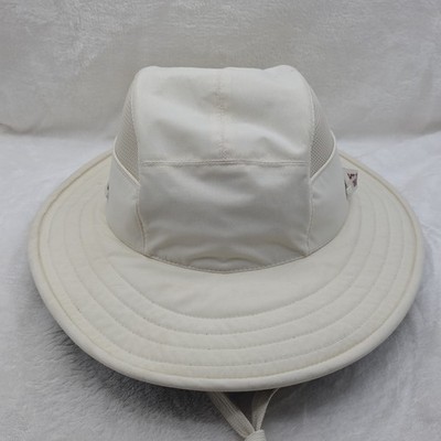 Tilley Endurables Airflo Hat Safari Fitted Mens 7 Khaki Mesh Wide Brim LTM7