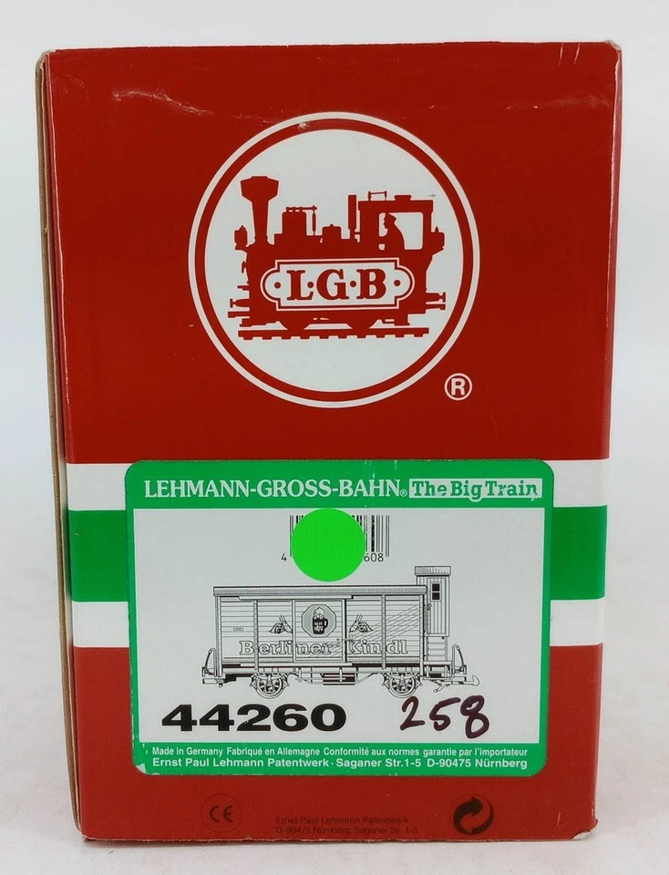 LGB 44260 BERLINER BEER BOX CAR OB - Image 2 of 2