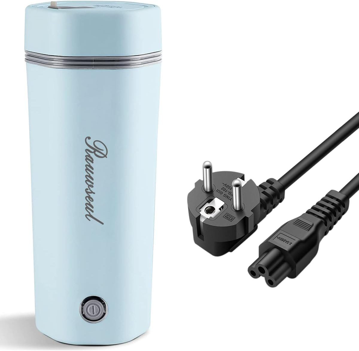 Bollitore elettrico da viaggio, mini tazza riscaldante portatile 450 ml Bollitore elettrico da viaggio, mini tazza riscaldante portatile 450 ml