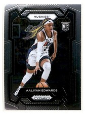 2024-25 Panini Prizm WNBA Aaliyah Edwards RC Washington Mystics #3