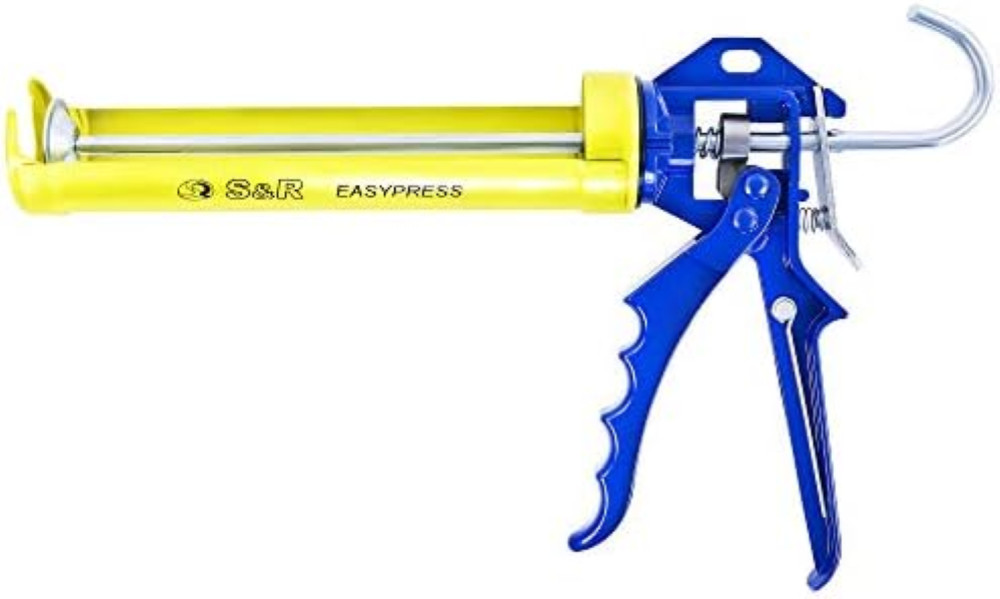 Pistola per Cartucce S&R 310 ml - Struttura in Acciaio e Anti-Goccia
