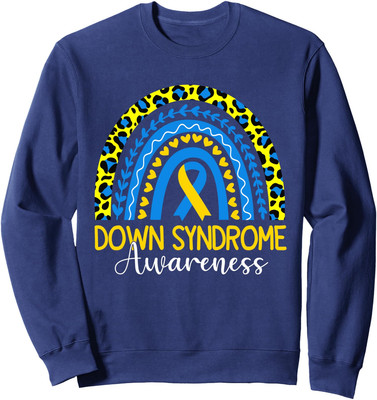 World Down Syndrome Day Awareness National T21 Unisex Crewneck Sweatshirt