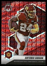 2021 Panini Mosaic #200 Antonio Gibson Prizm Red