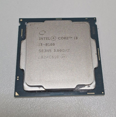 Intel Core i3-8100 4x3,6GHz Quad-Core Processor (BX80684I38100)