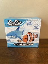 NEW ZHU ZHU Aquarium Fish - Pets Without A Mess - Shark  Clownfish 2 Fish Set