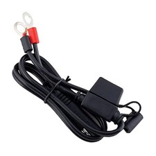 Ring Terminal Harness Accessory Cable - 18 inch Cord Adapter with SAE 1 Pack