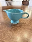 Fiesta Homer Laughlin Creamer Turquoise Blue EXC 1990s