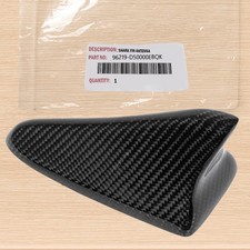 Real Carbon Fiber Shark Fin Antenna Signal Cover For Hyundai Sonata 2019-2023