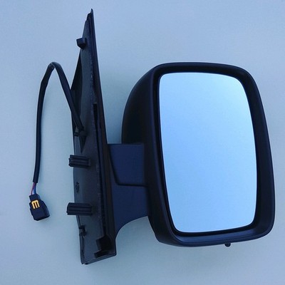 Fiat Scudo Expert 2007-2017  Wing Mirror Electric Black Drivers Right Hand