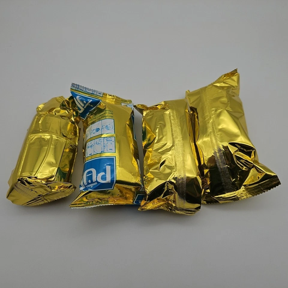 Paquete de 4 cartuchos de filtro de agua sellados dorados originales PUR RF-9999 OEM 1 año de suministro Foto 3 de 3