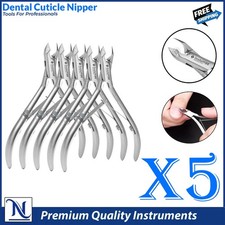 Professional Cuticle Nipper – Stainless Steel Dental Nail Tool