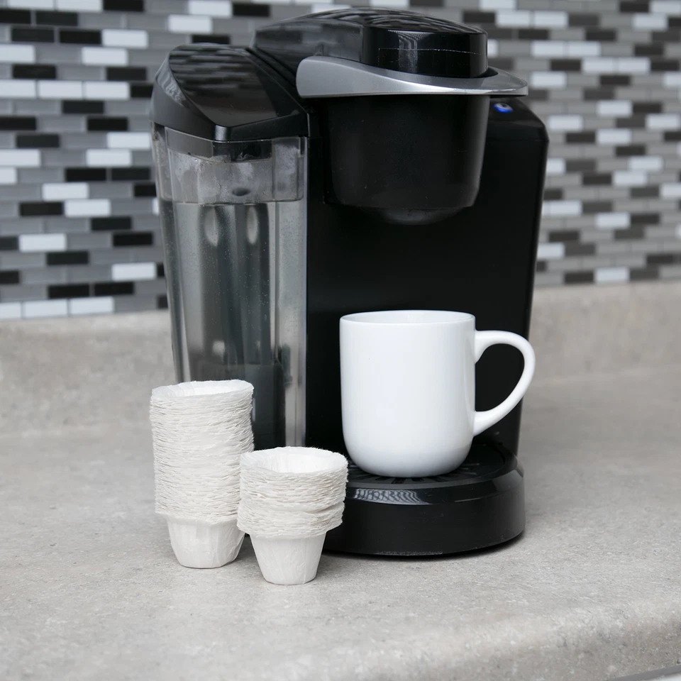 100 filtros de café desechables para máquinas Keurig y K-Cup - Prepara los tuyos propios Foto 4 de 4