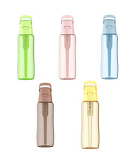 Reusable Water Filter Bottle 700ml – BPA-Free | 1 Carbon Filter | Sports & Every