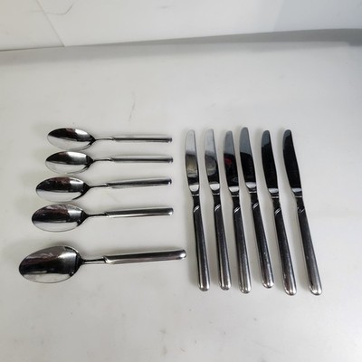 JA Henckels SYNERGY Stainless 11 PCS 18/10 China Flatware Knifes Spoons