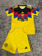 CLUB AMERICA HOME KIDS SOCCER Jersey+Shorts 2025/2026