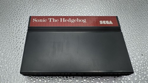 Sonic The Hedgehog Sega Master System W/Manual Retro 1991 #1226 - Picture 5 of 16