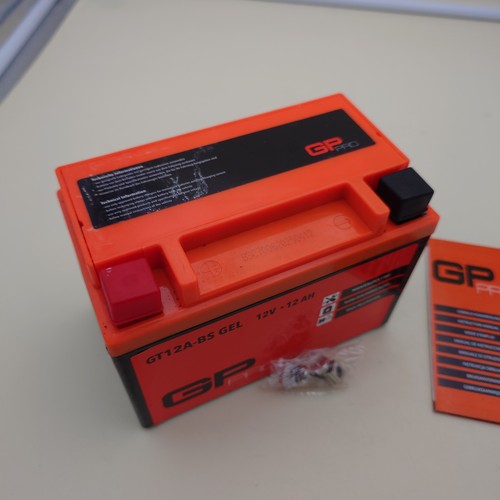 Batterie 12V 12Ah GEL GP-PRO GT12A-BS Motorrad ähnl. YT12A-BS YTX12A-BS YTZ12S - Bild 3 von 15