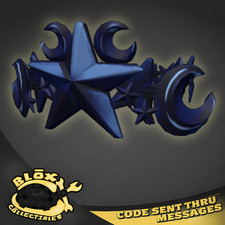 ROBL0X Navy Queen of The Night Hat - Code FAST Via eBay MSGS