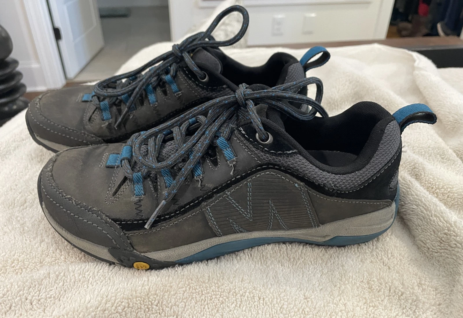 Merrell Granite Hiking Shoes Mens 7 Trail Sneakers