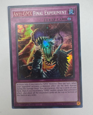 Anti-GMX Final Experiment - BLZD-EN096 - Super Rare - Blazing Dominion  - NM/M