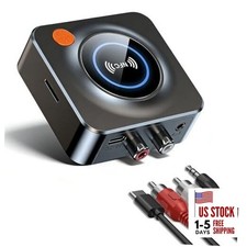 Bluetooth Receiver for Home Stereo, AUX RCA to Bluetooth Adapter for Old