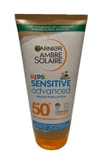 Garnier Ambre Solaire SPF 50+ Sensitive Advanced Kids Cream  175ml  (32C) 39.94 per litre