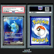 Blastoise EX 200/165  - PSA 9 (151)