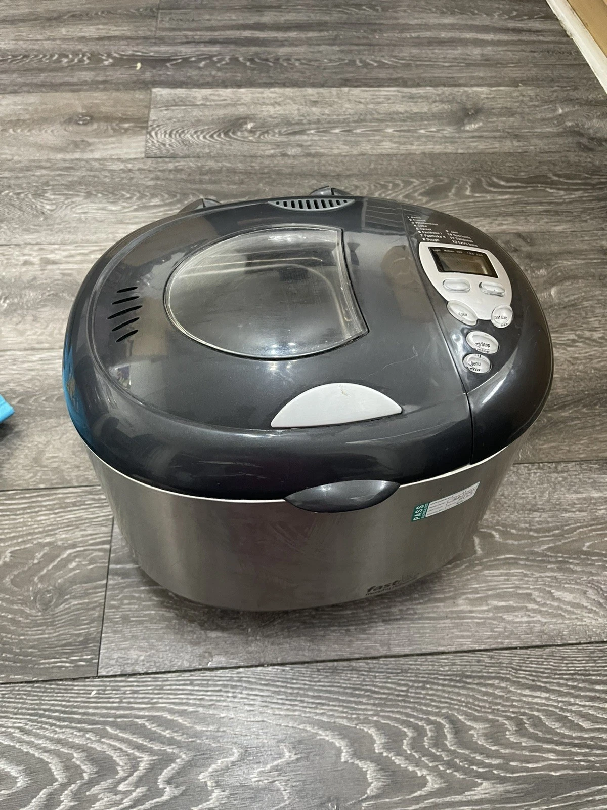 Used Morphy Richards Fastbake Bread Maker - Silver & Black - Used good
Opens in a new window or tab