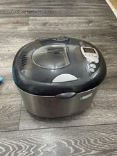  Gebrauchter Morphy Richards Fastbake Brotbackautomat - Silber & Schwarz - Gebraucht gut