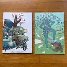 Lisa Hanawalt - I Want You issue 1 and 2 - RARE - Bojack Horseman - Comics