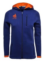 The World Cup Collection women's jacket sweatshirt fleece jacket hooded jacket, blue, XS