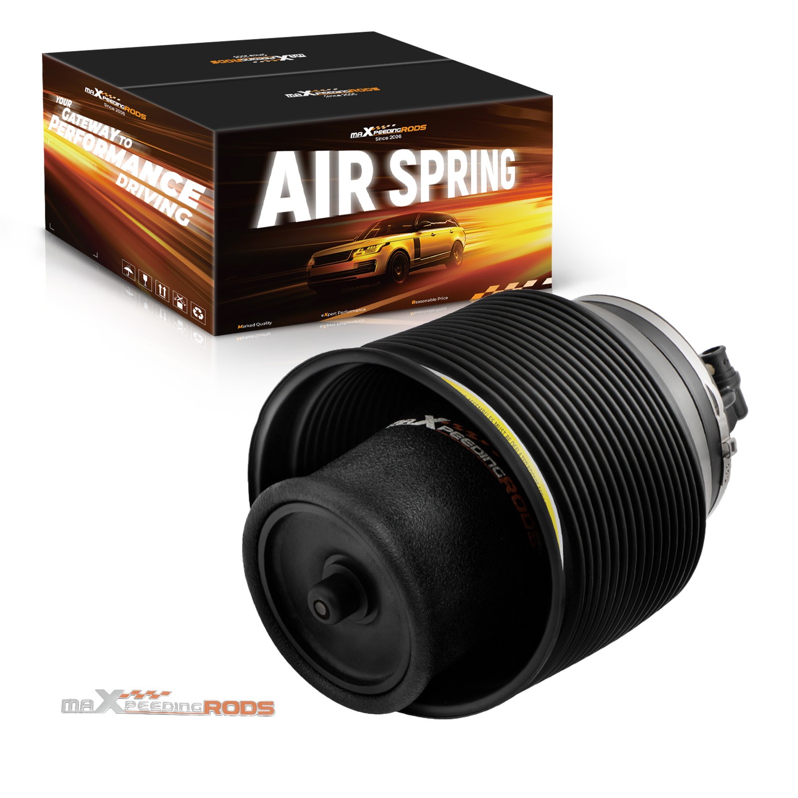 Rear Left Air Suspension Spring Bag Shock For Lexus GX470 GX460 Toyota Prado