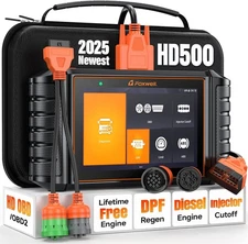 FOXWELL HD500 Heavy Duty Truck Scanner Diesel OBD Diagnostic DPF Regen Injector