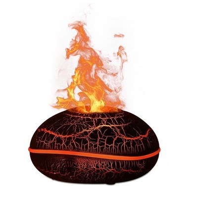 Farbenfroher -Diffusor, 200 Ml, Ultraschall-Flammenfeuer-Luftbefeucht6592