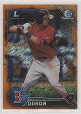2016 Bowman Chrome Prospects Orange Shimmer Refractor 17/25 Mauricio Dubon 0nr3