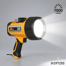 Everstart Maxx 7000lm Rechargeable Spotlight Ipx7 Waterproof Led Power Bank