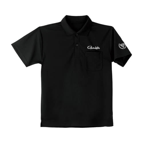Gamakatsu Polo Negro/Blanco Talla 3L GM3783