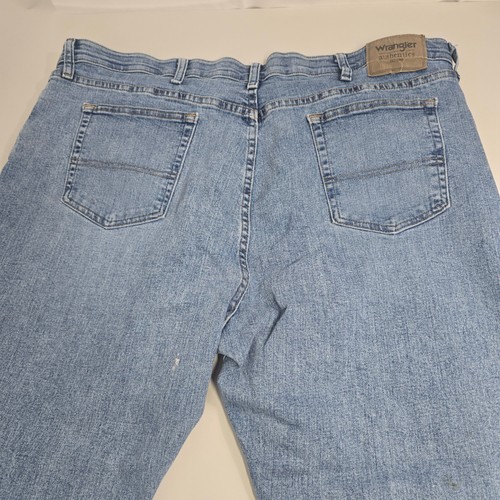 Wrangler Authentics Mens Blue Jeans 42X29 made in mexico - Picture 14 of 19