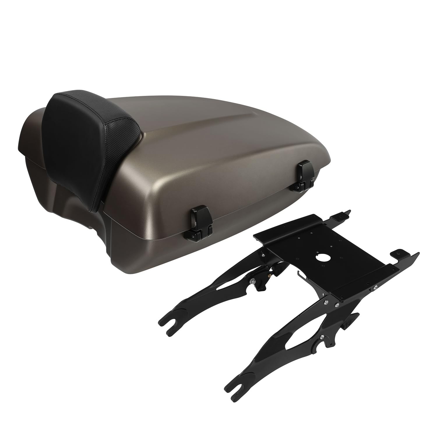 Quick Release Trunk w Backrest Pad Mt Rack for Chieftain Cha