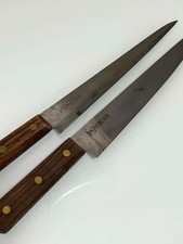 Watanabe Gen Masahiro Saku Gyuto Knife Set 26cm Blade 38cm Overall Used Watanabe Gen Masahiro Saku Gyuto Knife Set 26cm Blade 38cm Overall Used