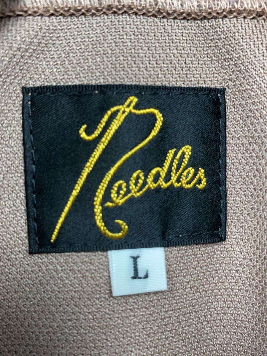 Needles L Polyester Beige Plain Jacket - image 3