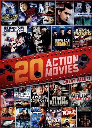 20 Action Movies (DVD, 2013, 4-Disc Set) for sale online | eBay