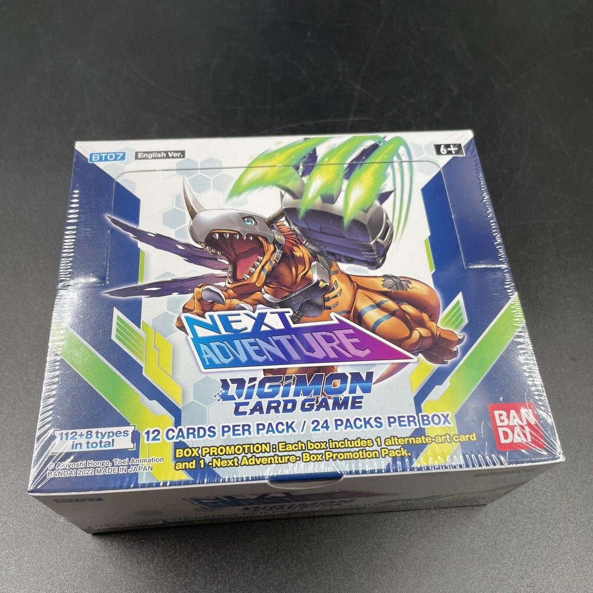 Digimon TCG: Next Adventure Booster Display 24 Packs/Box - Sealed