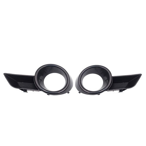 Pair For Toyota Highlander 2008-2010 Front Bumper Fog Light Grill Cover Trim - Picture 1 of 8