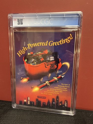 Nintendo Power Magazine #43 CGC 8.5 Road Runner’s Death Valley Rally W/Xtra Copy - Foto 4 di 11