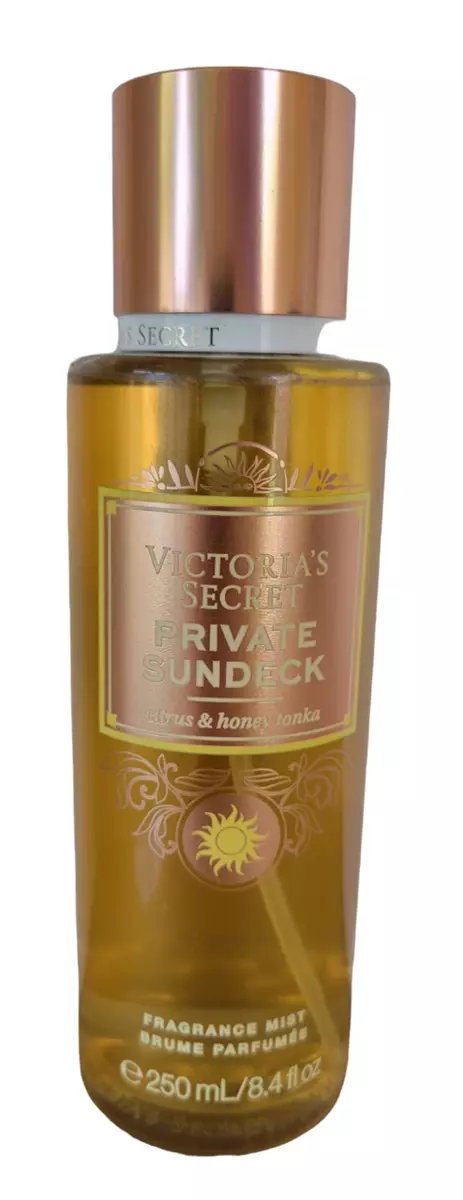 NEW VICTORIA'S SECRET PRIVATE SUNDECK BODY MIST 8.4 FL OZ